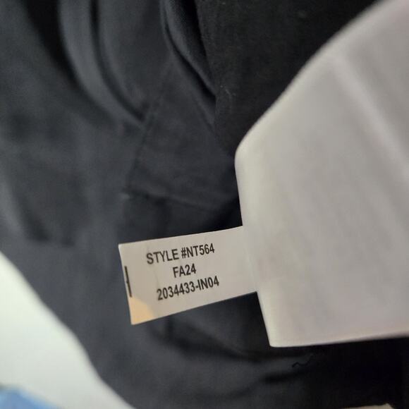 Madewell Utility Button Front Mini Dress Black Linen Blend Relaxed XXS NWT - Picture 8 of 11